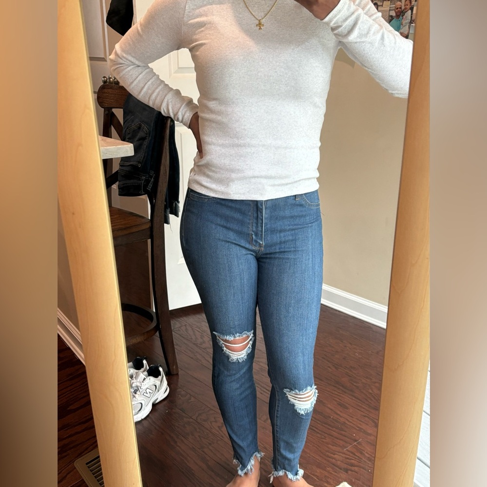 Ankle jeans